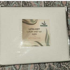 Serenity Ultra-Soft White Sheet Set